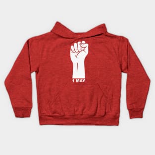 1 May Labour Day Kids Hoodie